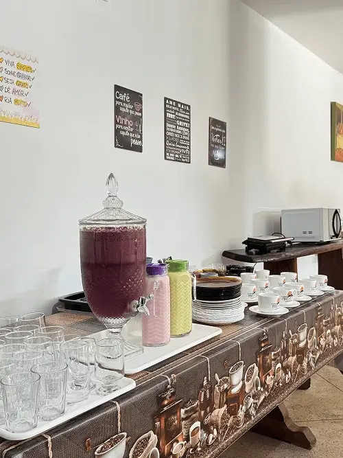 Café da manhã - sucos